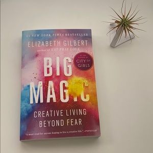 Big Magic - by Elizabeth Gilbert (Paperback)